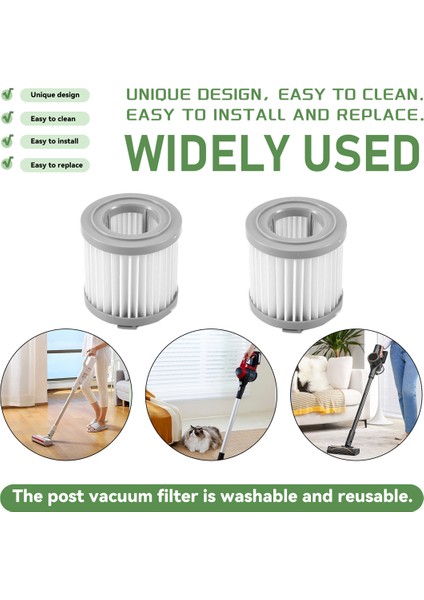 JV51 JV53 JV71 JV83 El Tipi Kablosuz Elektrikli Süpürge Aksesuarları Için 3 Paket Yedek Hepa Filtresi (Yurt Dışından) indirimleri