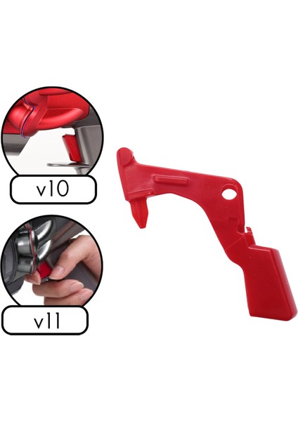 Adet Ekstra Güçlü Tetik Güç Düğmesi Anahtarı V10 V11 Elektrikli Süpürge Süpürgesi Ev Temizliğini Değiştirin (Yurt Dışından) fiyatları