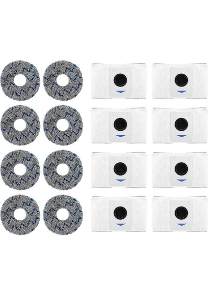 T20 Omni/x1 Omni Toz Torbaları ve Paspas Bezi Bezi Için Elektrikli Süpürge Torbası Aksesuar Seti (Yurt Dışından)
