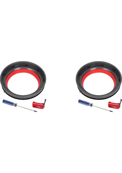V11 V15 SV14 SV15 SV22 Elektrikli Süpürge Kovası Parçaları Için 2x Toz Haznesi Sızdırmazlık Halkası Değişimi (Yurt Dışından)