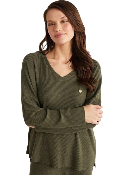 Kadın Yeşil Pijama Takım 9739 modelleri