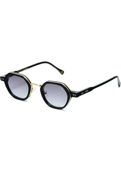 Scherzo C1 45 Unisex Oval Füme Kemik Güneş Gözlüğü