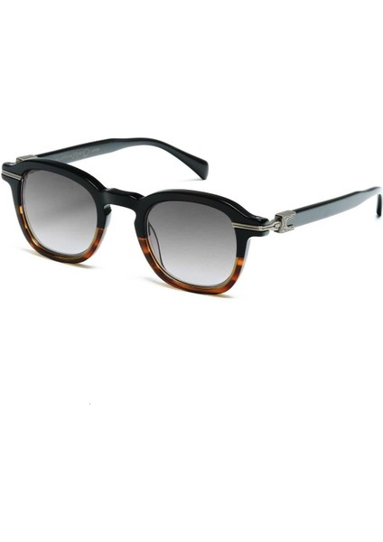 Rotto C1 46 Unisex Oval Çok Renkli Kemik Güneş Gözlüğü