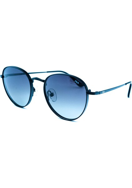 I675 531P 51 Unisex Oval Siyah Metal Güneş Gözlüğü