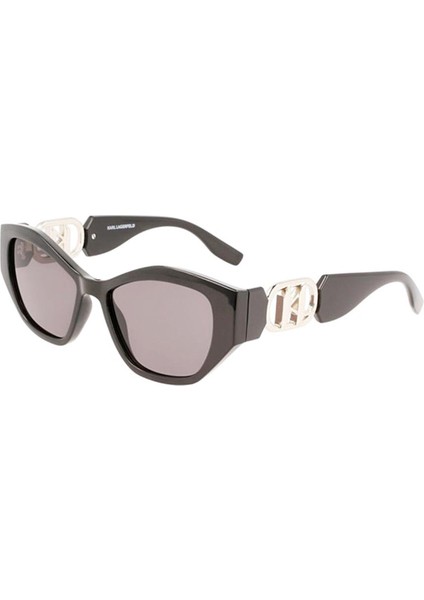 Kl 6086S 001 Kadın Siyah Cat Eye Güneş Gözlüğü