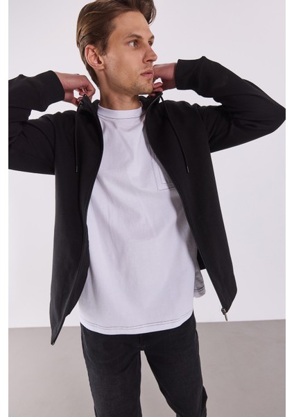 Kevin Interlok Sweatshirt - Siyah fiyatları