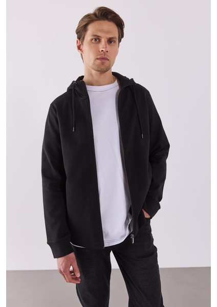 Kevin Interlok Sweatshirt - Siyah indirimleri