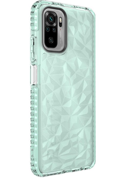 Xiaomi Poco M5S Kılıf Tqr Buzz Kapak-Yeşil