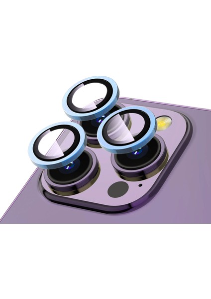 iPhone 13 Pro Uyumlu Tqr Cl-12 Premium Safir Parmak Izi Bırakmayan Anti-Reflective Kamera Lens