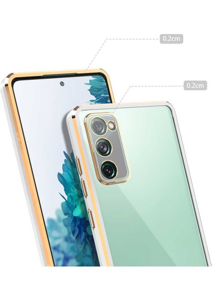 Samsung Galaxy S20 Fe Kılıf Voit Clear Kapak-Siyah