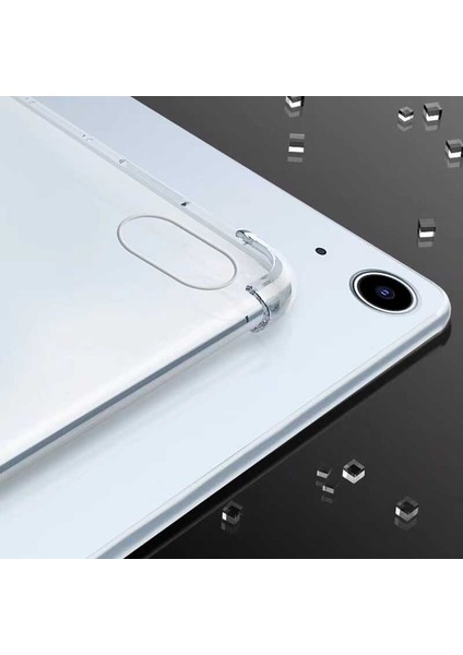 Apple iPad 11.nesil 2025 Kılıf Zore Tablet Nitro Anti Shock Silikon Kapak - Renksiz