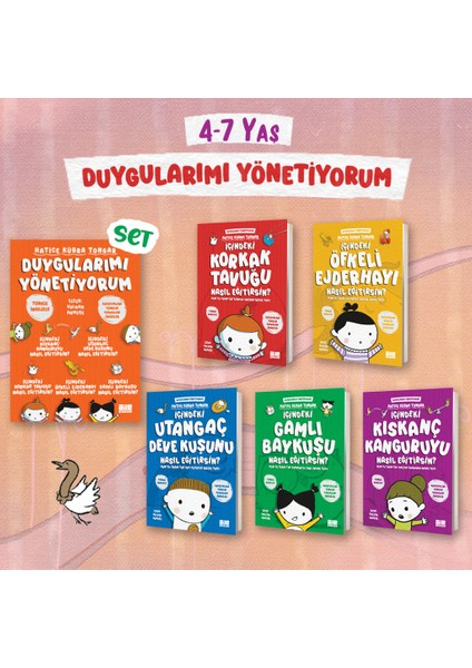 Duygularımı Yönetiyorum (5’li Set) - Hatice Kübra Tongar