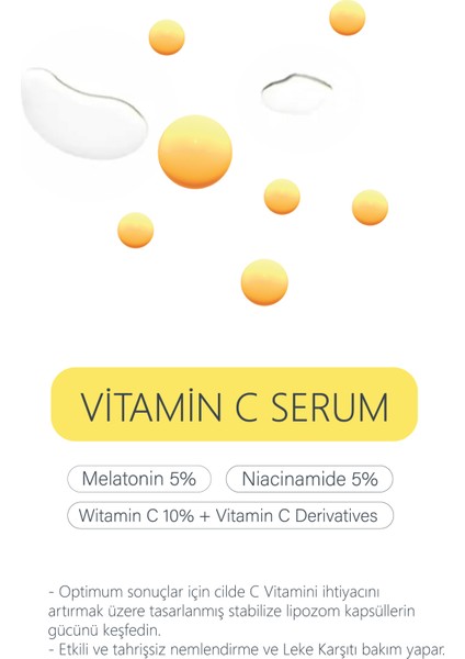 Glow Bomb Multi C Vitamini Thin Kapsül Serum | Aydınlatıcı, Parlatıcı ve Leke Önleyici | Nemlendirici