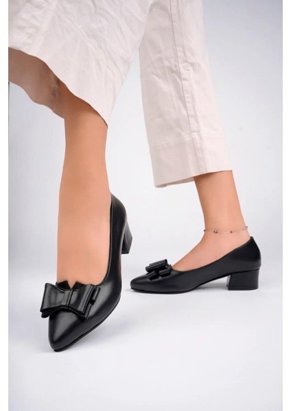 Deri Kadın Topuklu Deri Ayakkabı TRC71-1085 fiyatları