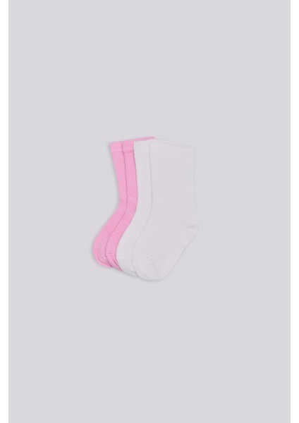 Bg Store Kız Bebek Renkli Çorap