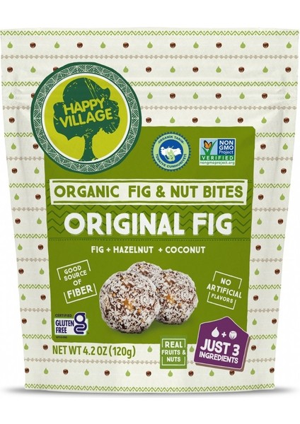 Organik Incir&fındık Topları, Incirli 120 gr