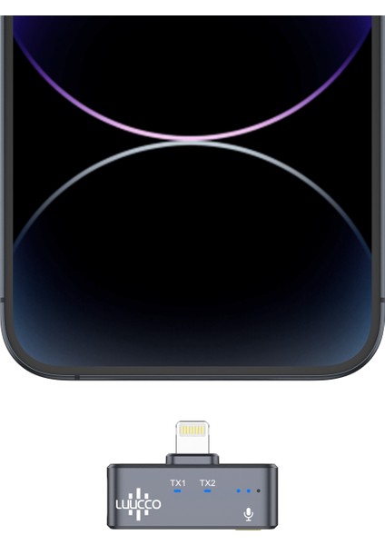 Airwave K2 Wireless Yaka Mikrofonu (Lighting)