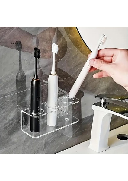Diş Fırçası Pleksi Tutucu 15X6X5CM