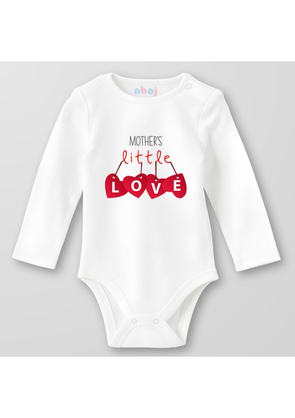 Organik Pamuk Mother's Little Love Bebek Body Çıtçıtlı Zıbın Badi Uzun Kol