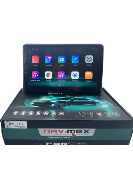 Renault Master 2021 Navimex 8-128 (Fanlı) Profesyonel Oem Multimedia