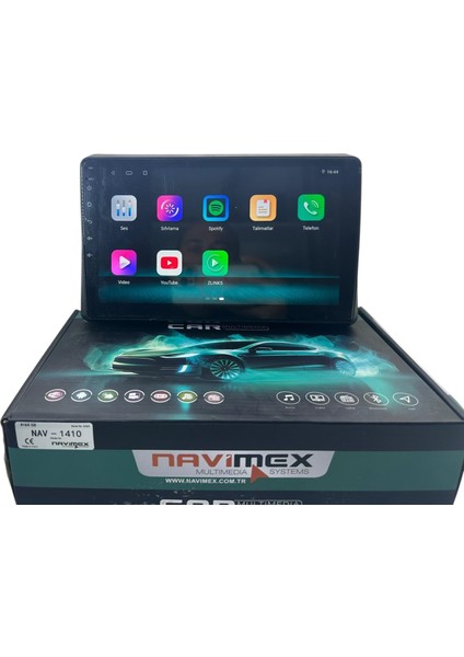Renault Master 2021 Navimex 8-128 (Fanlı) Profesyonel Oem Multimedia