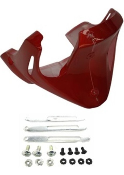 Motosiklet Alt Rüzgarlık Takımı Cg Kırmızı(Sakal)