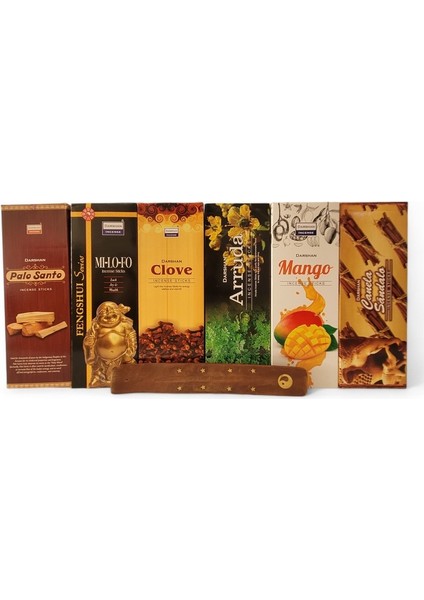 Palo Santo, Mi Lo Fo, Clove, Arruda, Mango, Cinnamon Sandal 6X20 Tütsü-Hediyeli fiyatları