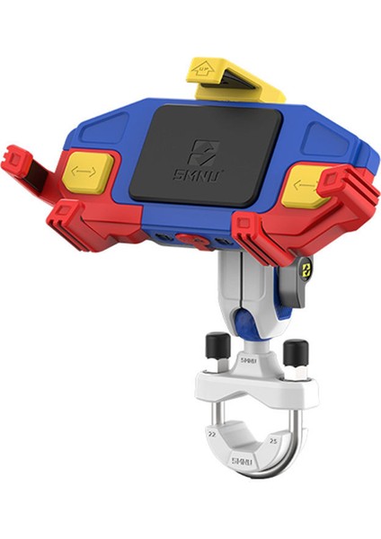 Smnu M2 Anti Titreşim ve Kablosuz Şarj Modüllü Telefon Tutucu Renkli