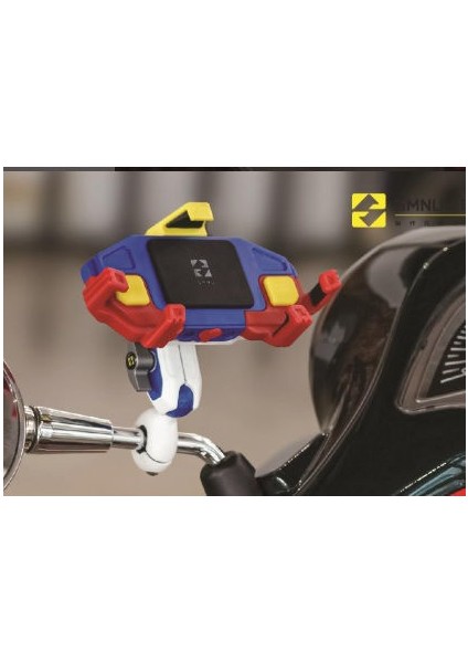 Smnu M2 Anti Titreşim ve Kablosuz Şarj Modüllü Telefon Tutucu Renkli fiyatları