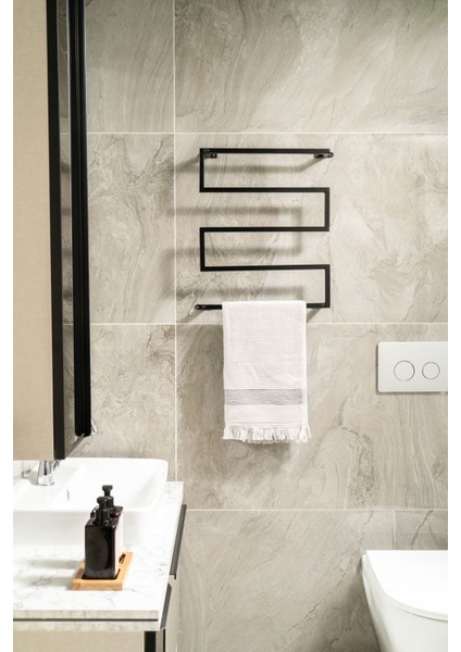 Dekoratif Banyo Havlu Askısı