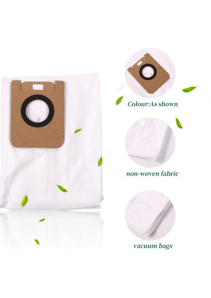 Bot D10 Plus RLS3D Elektrikli Süpürge Yedek Parça Aksesuarları Için 12 Adet Toz Torbası (Yurt Dışından) fırsatları