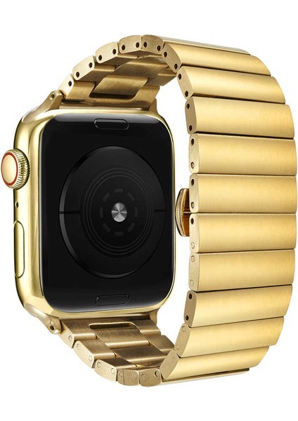 Watch 44MM Uyumlu Krd-41 Metal Kordon Zore - Siyah