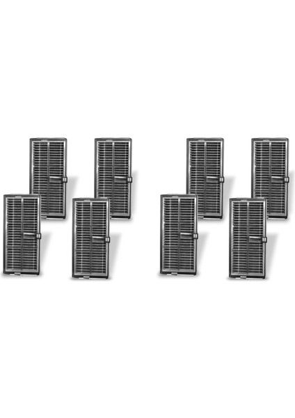 L10S Pro Ultra Heat / X40 X30 Robot Süpürge Için 8x Hepa Filtre (Yurt Dışından)