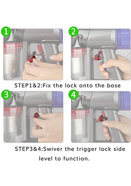 2x Uzatma Hortumu ve Tetik Kilidi - Esnek Anahtar Tutucu V15 V11 V10 V7 Elektrikli Süpürge (Yurt Dışından) indirimleri