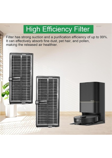 L10S Pro Ultra Heat / X40 X30 Robot Süpürge Için Hepa Filtre (Yurt Dışından)