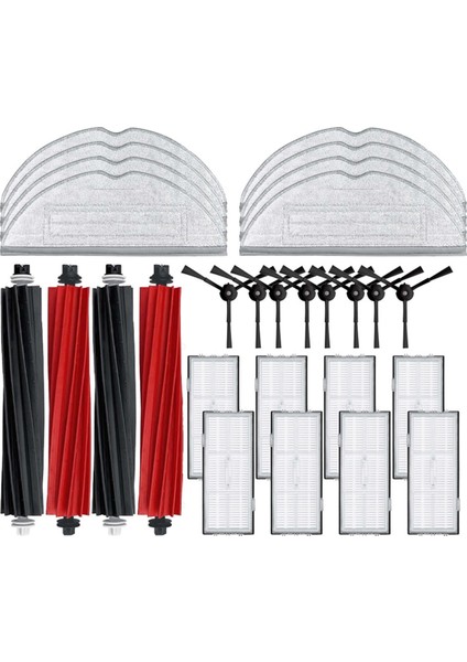 S8/s8 Plus Yedek Parçalar Silindir Ana Yan Fırça Hepa Filtre Paspas Pedi Bez Paçavra Aksesuarları (Yurt Dışından)