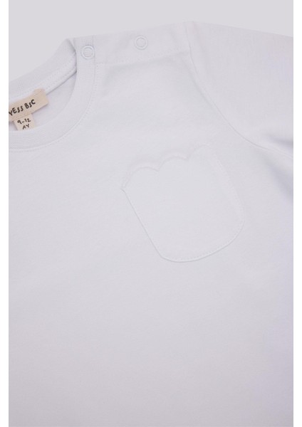 Bg Store Kız Bebek Beyaz Tshirt modelleri