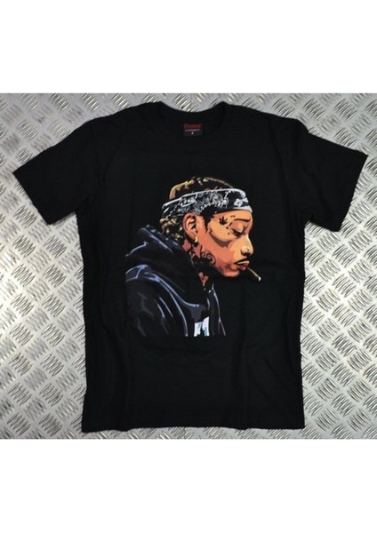 Wız Khalıfa Baskılı T-Shirt