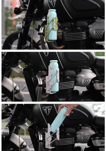 Smnu Falcon Gidon Bağlantılı Bardak Tutucu Gri