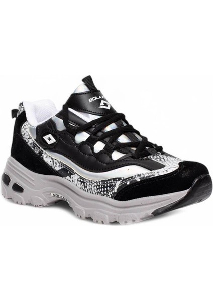 Solazer Garson 049 Siyah Kadın Sneaker RA02C049
