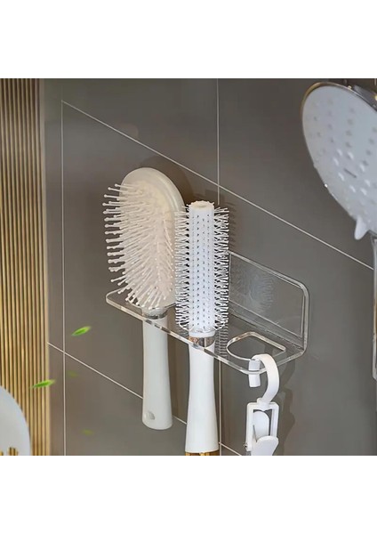 Duvara Monte Pleksi Saç Fırçası Tutucu fırsatları