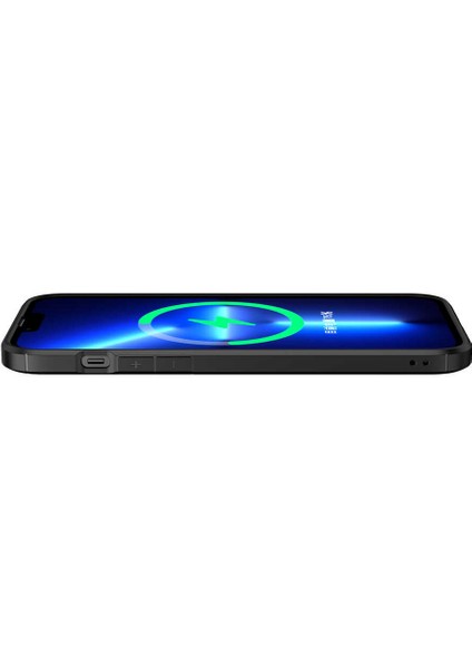 Apple iPhone 13 Pro Max Kılıf Roll Kapak-Mavi