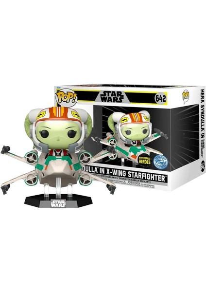 Pop Rides Super Deluxe Disney Star Wars Rebels - Hera Syndulla In X-Wing Starfighter
