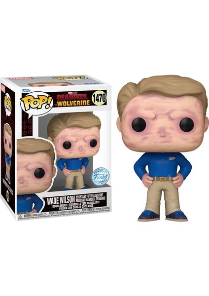 Pop Marvel Deadpool Wolverine - Wade Wilson Assistant To The Assistant Regional