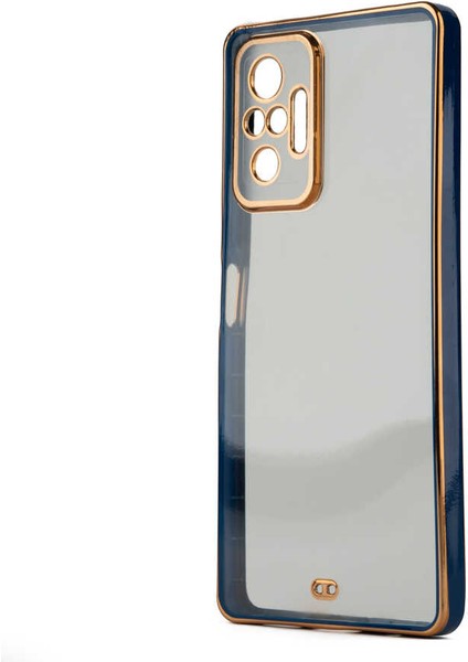 Xiaomi Redmi Note 10 Pro Kılıf Voit Clear Kapak-Lacivert