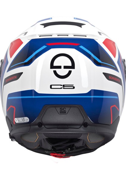 C5 Omega Whıte Çene Açılır Motosiklet Kaskı