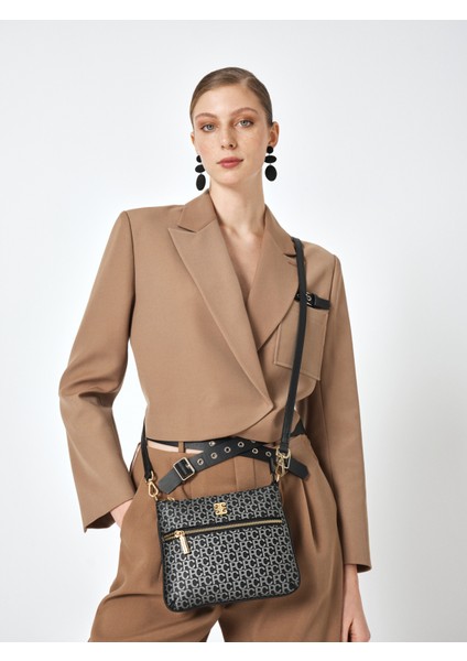 Siyah Çapraz Çanta 05PO25Y2009-KAL S