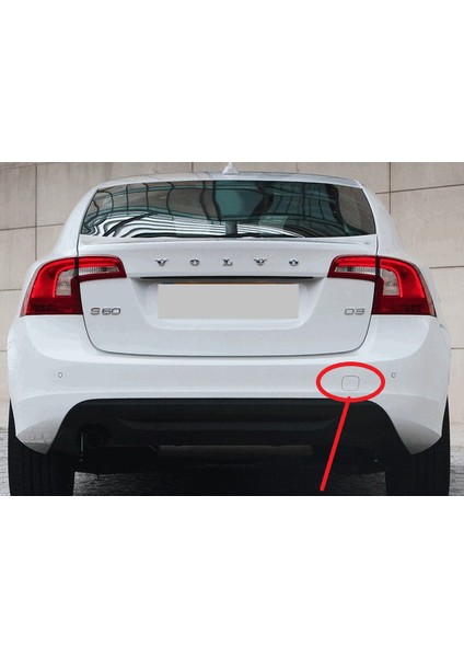 Volvo S60,2010 Arka Tampon Çekme Kapağı