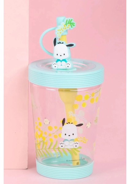 Sanrio Lisanslı Pipetli Plastik Bardak (535ML) - Pochacco fiyatları