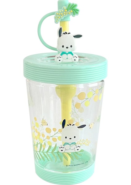Sanrio Lisanslı Pipetli Plastik Bardak (535ML) - Pochacco fırsatları